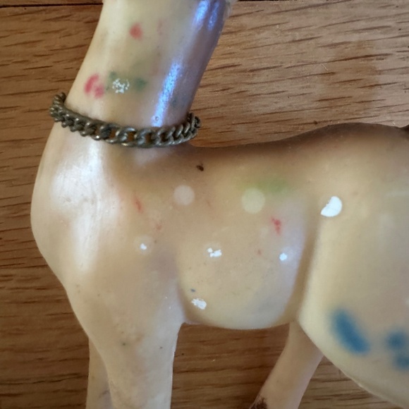 Vintage Rubber Reindeer Made in Japan Mid Century 1950s 1960s - Picture 8 of 13